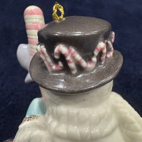 Lenox 2004 “Snowman With Candy Cane” Ornament - Picture 6 of 8